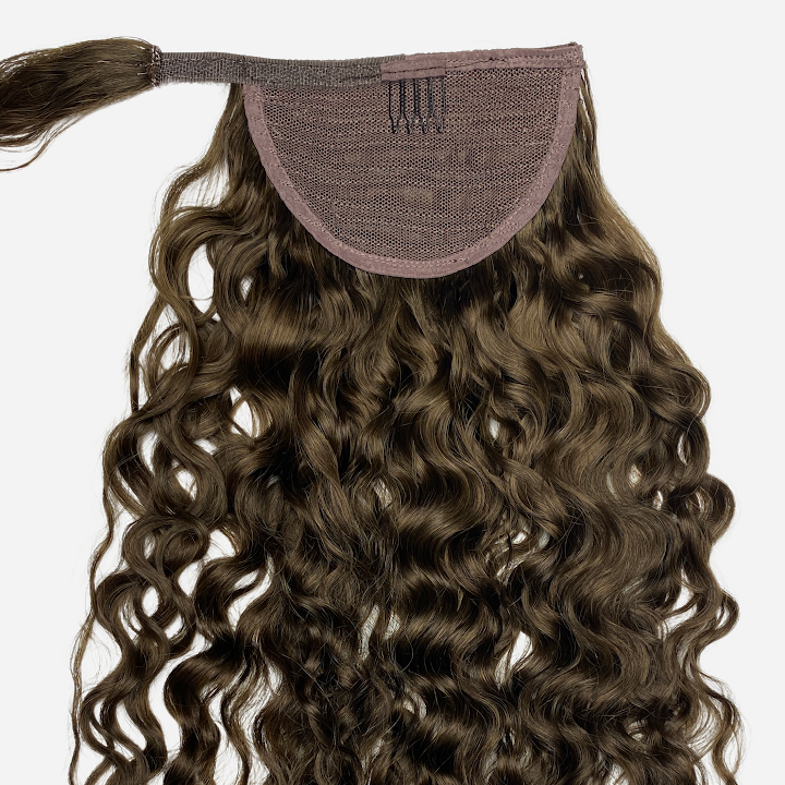 wavy curly ponytail extensions 