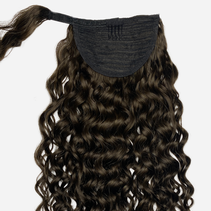 wavy curly ponytail extensions 