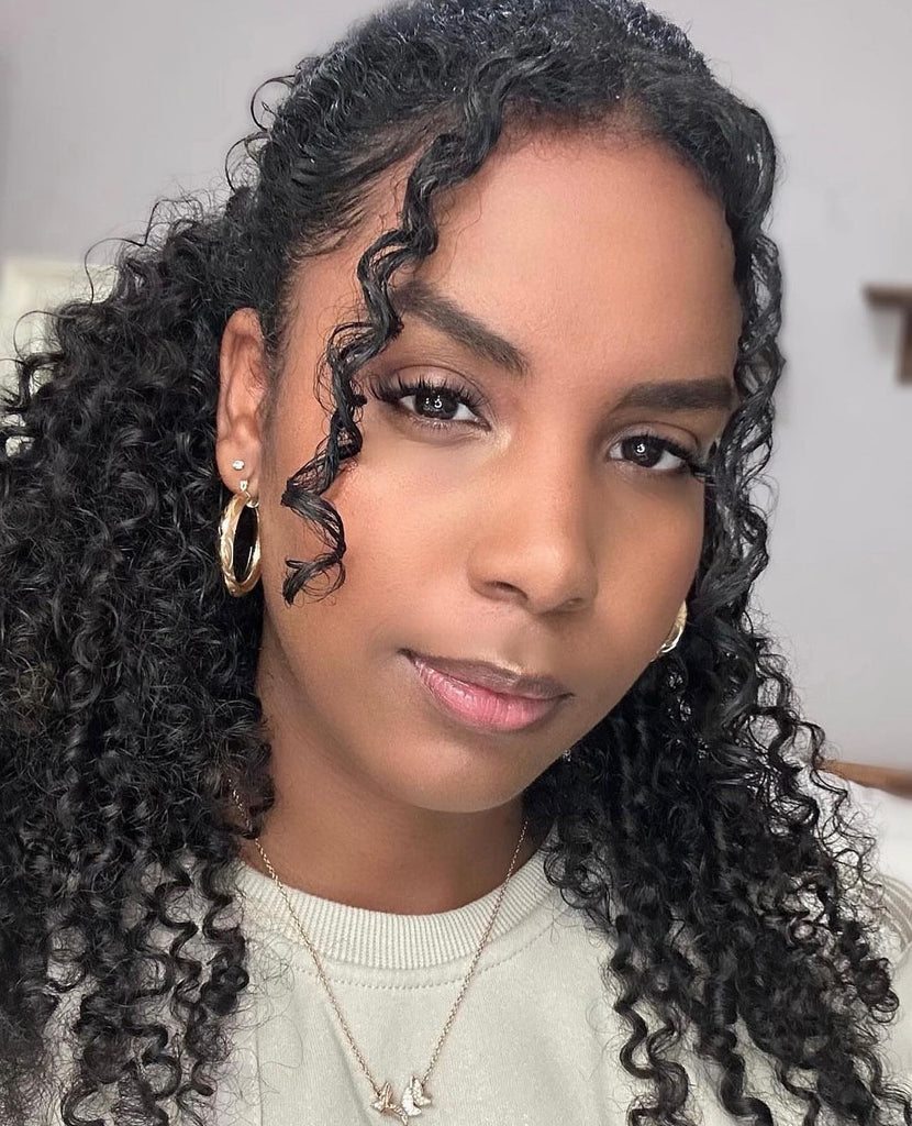 Spirally Curly Off Black Classic Clip-Ins | Curly Heaven™ 