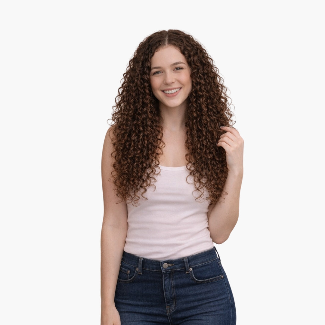 Coily Curl 3C-4A Classic Clip-In Extensions | Curly Heaven™