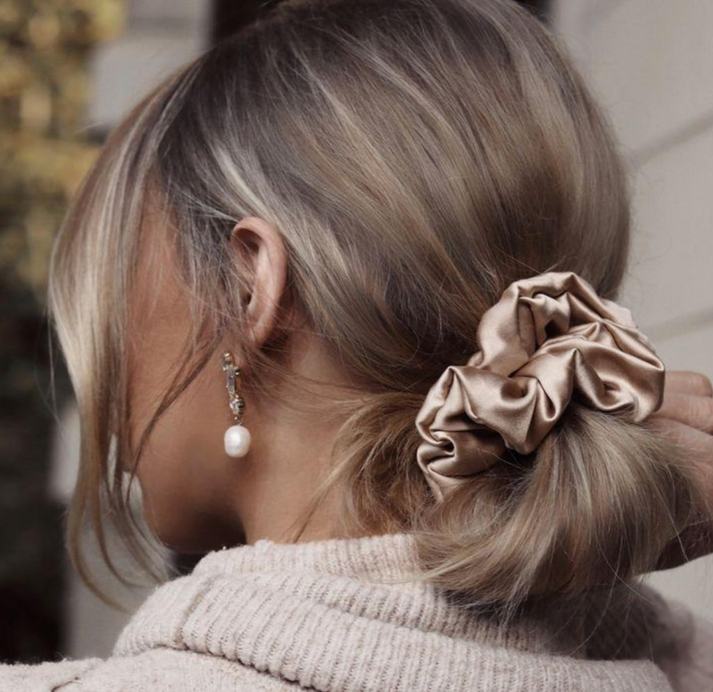 Silk scrunchies by Curly Heaven