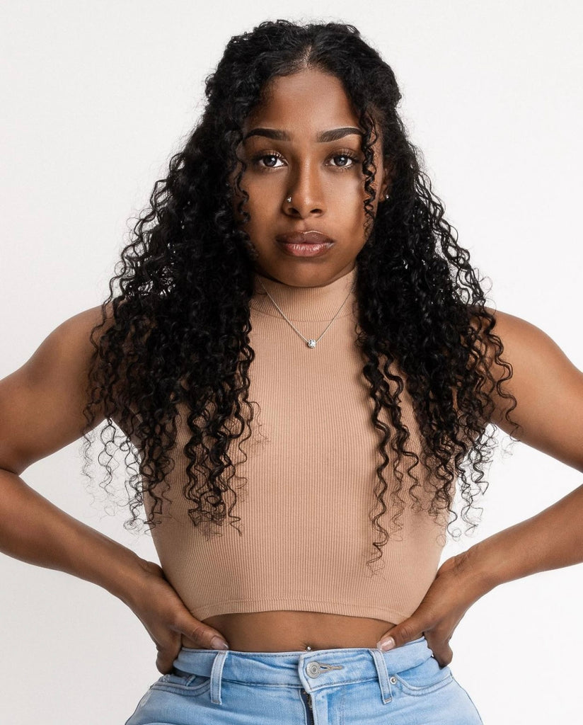 Sambi Curly Heaven Hair | Curly Hair Extensions Off Black Classic Clip-Ins for 3B curls 