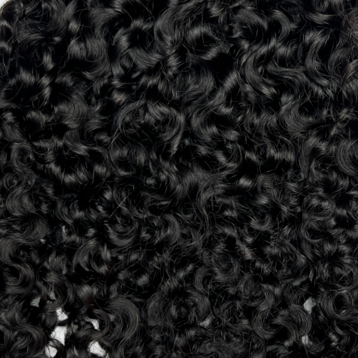 Sambi Curly Heaven Hair | Curly Hair Extensions Off Black Classic Clip-Ins for 3B curls 